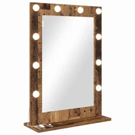 lustro-toaletowe-prostokatny-dab-wedzony-70-x-50-x-18-cm