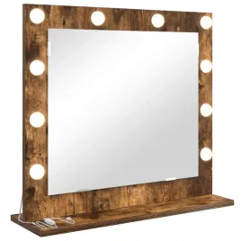 lustro-toaletowe-prostokatny-dab-wedzony-60-x-55-x-18-cm