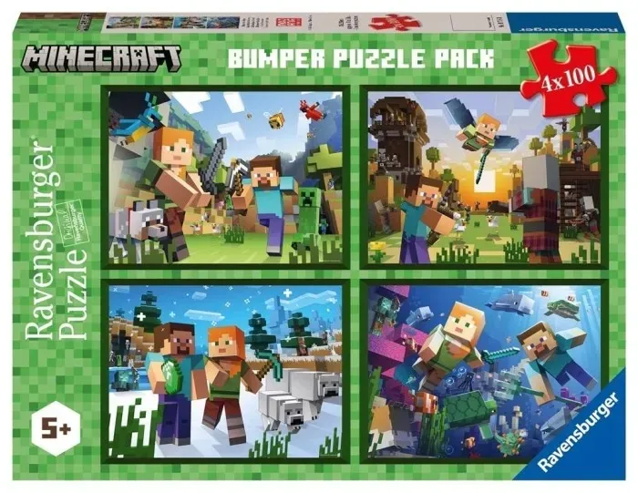 puzzle-4x100-minecraft-stan-nowy