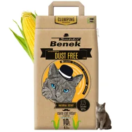super-benek-corn-cat-dust-free-zwirek-kukurydziany-zbrylajacy-naturalny-10l