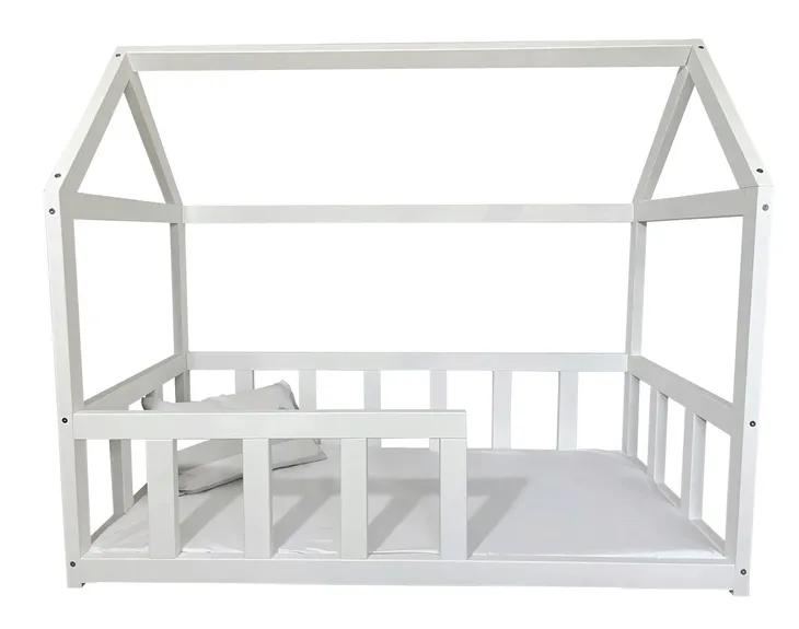 ŁÓŻKO DOMEK AURORA biel dla dziecka 160x80 + stelaż gratis PRODUCENT TORO