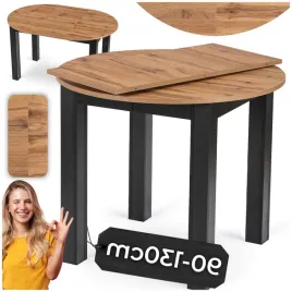 stol-rozkladany-okragly-kuchenny-do-jadalni-salon-craft-harry-92-132-cm