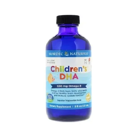 Nordic Naturals Children's DHA 530 mg omega-3 truskawka (237 ml)