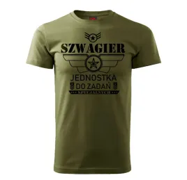 koszulka-dla-szwagra-prezent-szwagier-jednostka