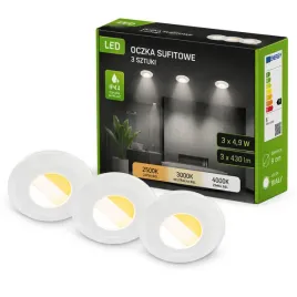 oczka-led-3x49w-sufitowe-biale-zmienne-barwy-ip44-lazienka-kuchnia-salon