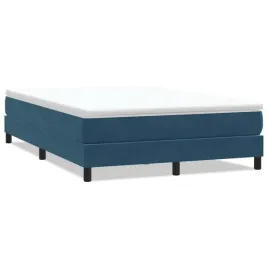 lozko-typu-box-spring-bez-materaca-ciemnoniebieskie-160x210-cm