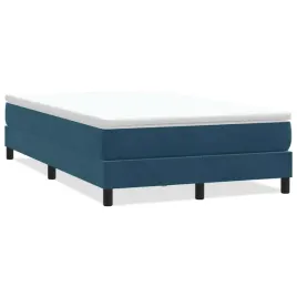 lozko-typu-box-spring-bez-materaca-ciemnoniebieskie-120x210-cm