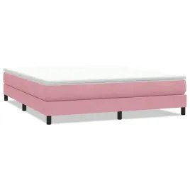 lozko-typu-box-spring-bez-materaca-rozowe-180x210-cm-aksamit