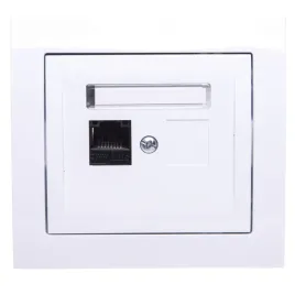 ospel-kier-gniazdo-komputerowe-pojedyncze-rj45-kat-5e-biale-gpk-1w-k-00