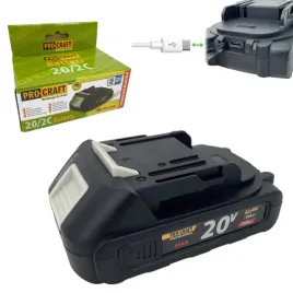 procraft-akumulator-bateria-2ah-20v-ladowanie-usb-c-power-bank-20-2c