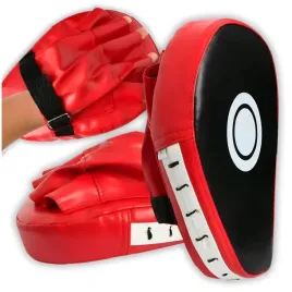 tarcza-lapa-bokserska-trener-profilowana-treningowa-mma-skora-czerwona-boks