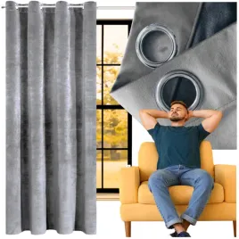zaslona-zaciemniajaca-welurowa-140x250-przelotkach-szara-velvet-welur-gruba