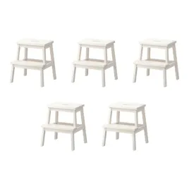 5-szt-taboret-ze-schodkiem-bekvam-bialy-50-cm-lite-drewno