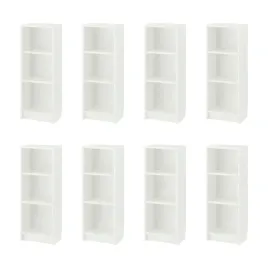 8-szt-regal-billy-bialy-40x28x106-cm-z-regulowanymi-polkami