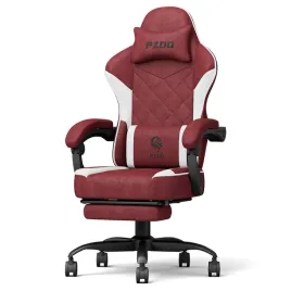 krzeslo-gamingowe-pzdo-ergonomiczne-z-podnozkiem-czerwone-z-zaglowkiem