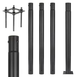 slup-oswietleniowy-o58mm-15x15-cm-drogowy-maszt-4m-lampa-uliczna-kotwa