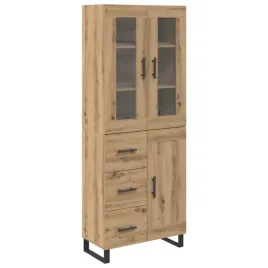 highboard-2-pcs-dab-rzemieslniczy-material-drewnopochodny