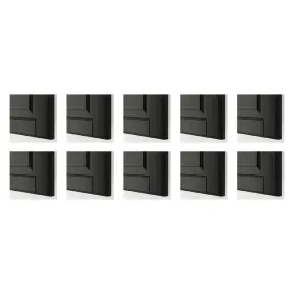 10-szt-szafka-scienna-40x100-cm-biala-czarne-fronty-bodbyn-metod