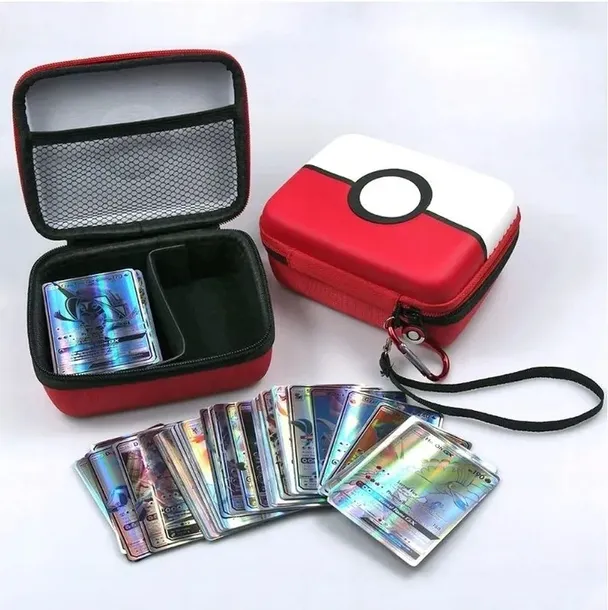 100 Kart Pokemon + Album Klaser XL Na Karty Pokemon Segregator Na 400 Kart