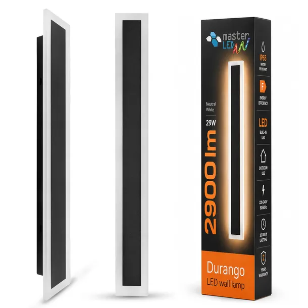 Lampa LED 150cm kinkiet ogrodowy ścienny elewacyjna zewnętrzna akryl