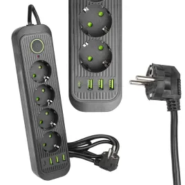 przedluzacz-listwa-2m-zasilajaca-4x-usb-uziemienie-4-gniazda-czarny-3x1mm