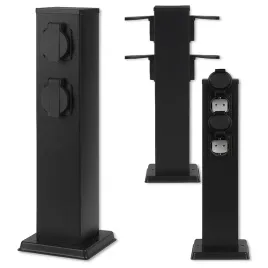 elektryczny-slupek-lampa-stojaca-ogrodowa-4x-gniazdo-hermetyczne