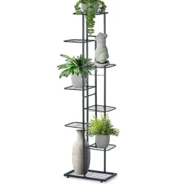 kwietnik-metalowy-czarny-8-poziomowy-142-cm