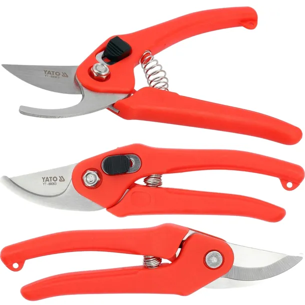 sekator-nozycowy-yato-185mm-z-blokada-otwarcia-do-galezi-i-swiezych-pedow-kod-producenta-yt-88063