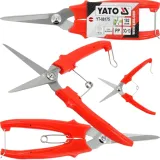 sekator-nozycowy-yato-182mm-z-blokada-otwarcia-do-ciecia-pedow-kwiatow-mechanizm-ciecia-standardowy