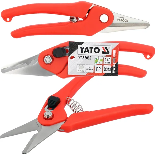 sekator-nozycowy-yato-187mm-z-blokada-otwarcia-do-ciecia-krzewow-galezi-zawiera-baterie-nie