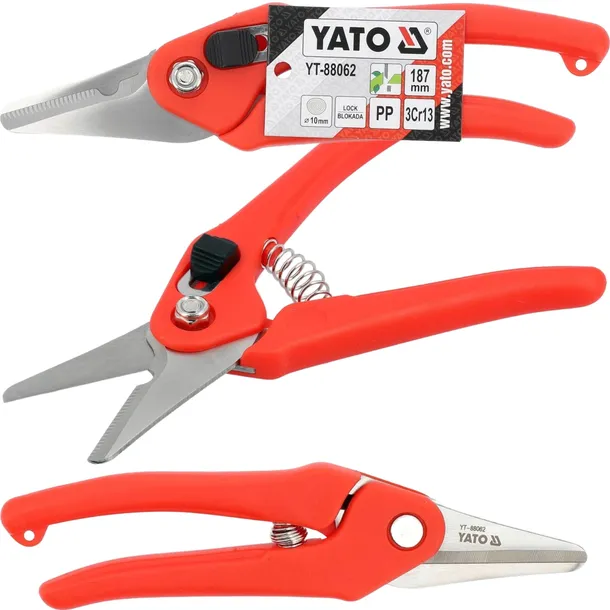 sekator-nozycowy-yato-187mm-z-blokada-otwarcia-do-ciecia-krzewow-galezi-stan-nowy-marka-yato