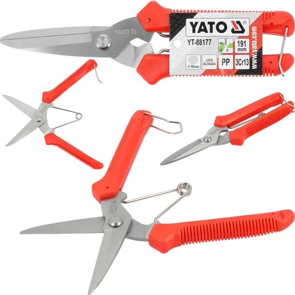 sekator-nozycowy-yato-191mm-z-blokada-otwarcia-do-ciecia-pedow-kwiatow-mechanizm-ciecia-standardowy