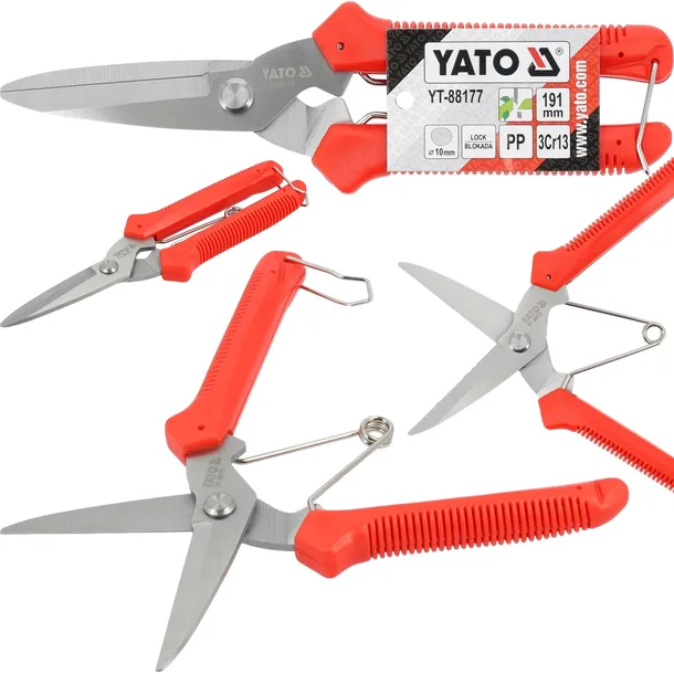 sekator-nozycowy-yato-191mm-z-blokada-otwarcia-do-ciecia-pedow-kwiatow-kod-taryfy-celnej-82015000