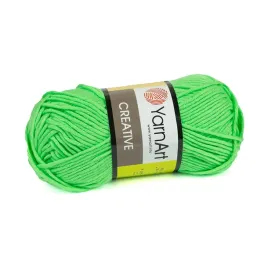 50g-wloczka-100percent-bawelna-yarnart-creative-jasnozielony-226