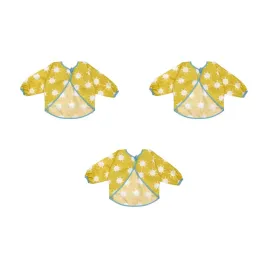 3-szt-sliniak-kladdig-zolty-bialy-z-dlugimi-rekawami-dla-dzieci