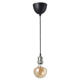 jallby-molnart-lampa-wiszaca-z-zarowka-tkanina-niklowano-grzyb-brazowe