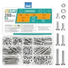 zestaw-288-srub-szesciokatnych-m6-stal-nierdzewna-z-nakretkami