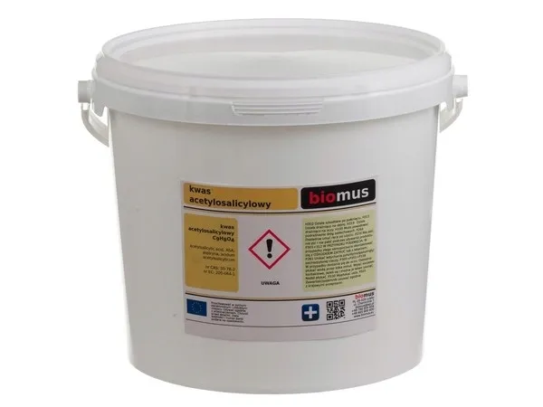 BIOMUS KWAS ACETYLOSALICYLOWY 3 KG|ASPIRYNA GATUNEK: CZYSTY