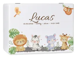 personalizowane-pudelko-wspomnien-40x30-nadruk-chrzest-urodziny-baby-shower