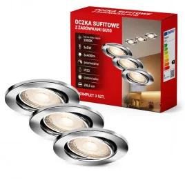 oczko-led-oprawa-gu10-3x5w-chrom-uchylne-zestaw-salon-sypialnia-sciemnialne