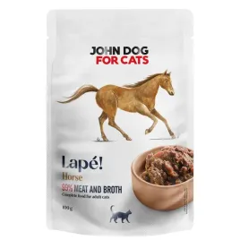 john-dog-for-cats-lape-100g-monobialkowa-mokra-karma-dla-kota-z-konina