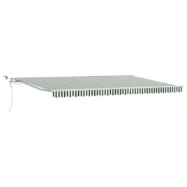markiza-zwijana-zielony-i-bialy-500-350-cm-poliester-i-metal