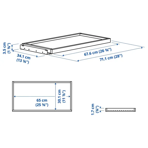 wysuwana-taca-komplement-75x35-cm-biala-do-szafy-marka-ikea