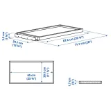 wysuwana-taca-komplement-75x35-cm-biala-do-szafy-marka-ikea