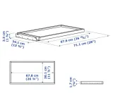 wysuwana-taca-komplement-75x35-cm-biala-do-szafy-stan-nowy-maksymalne-obciazenie-10-kg