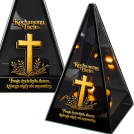 znicz-na-dzien-taty-ojca-lustrzany-lampion-solarny-3d-nadruk-uv-elegancki