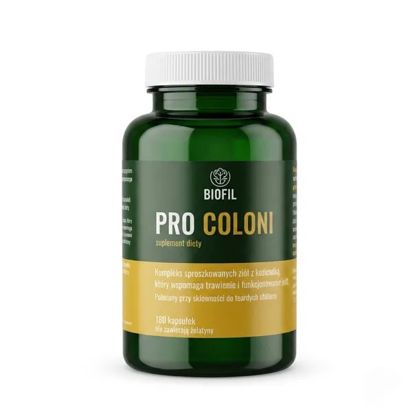 Biofil Pro Coloni kapsułki z kminkiem na trawienie 180 szt