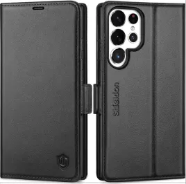 shieldon-naturalne-etui-skorzane-z-klapka-samsung-galaxy-s25-ultra-czarny