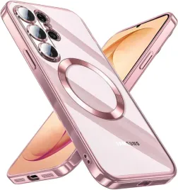 qiistar-etui-magsafe-samsung-galaxy-s25-ultra-rozowe-zloto-ochrona-aparatu