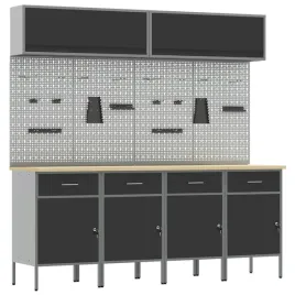 zestaw-szafek-roboczych-z-szuflada-z-blokada-10-szt-czarny